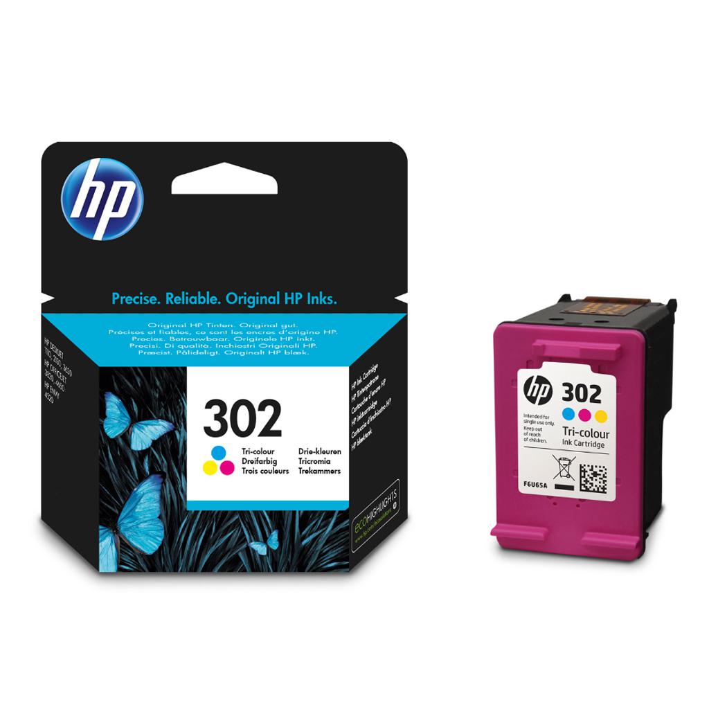 HP Ink Cartidge 302 - Three Colours 150 Pages