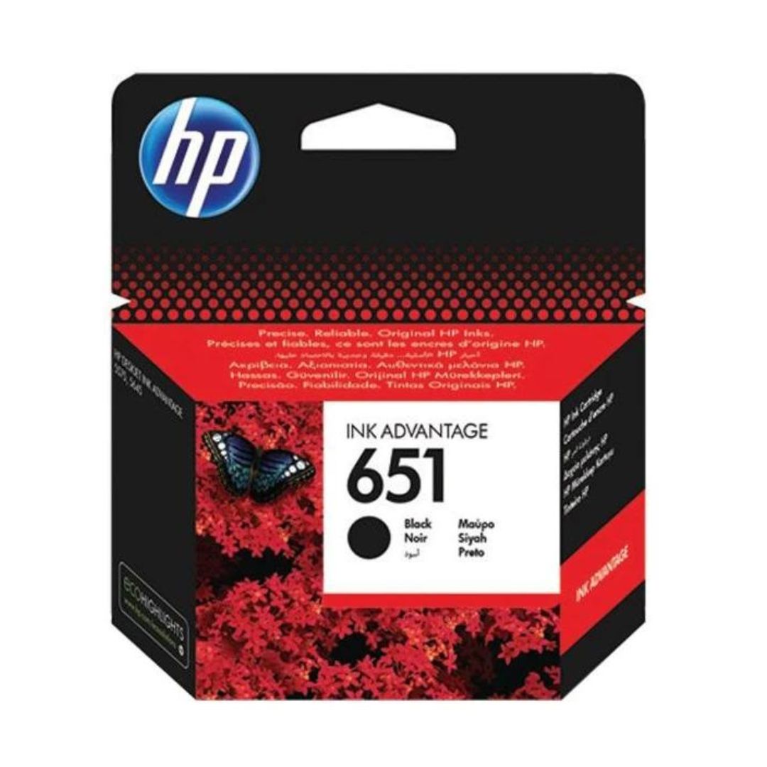 HP Ink Cartidge 651 - Black 600 Pages