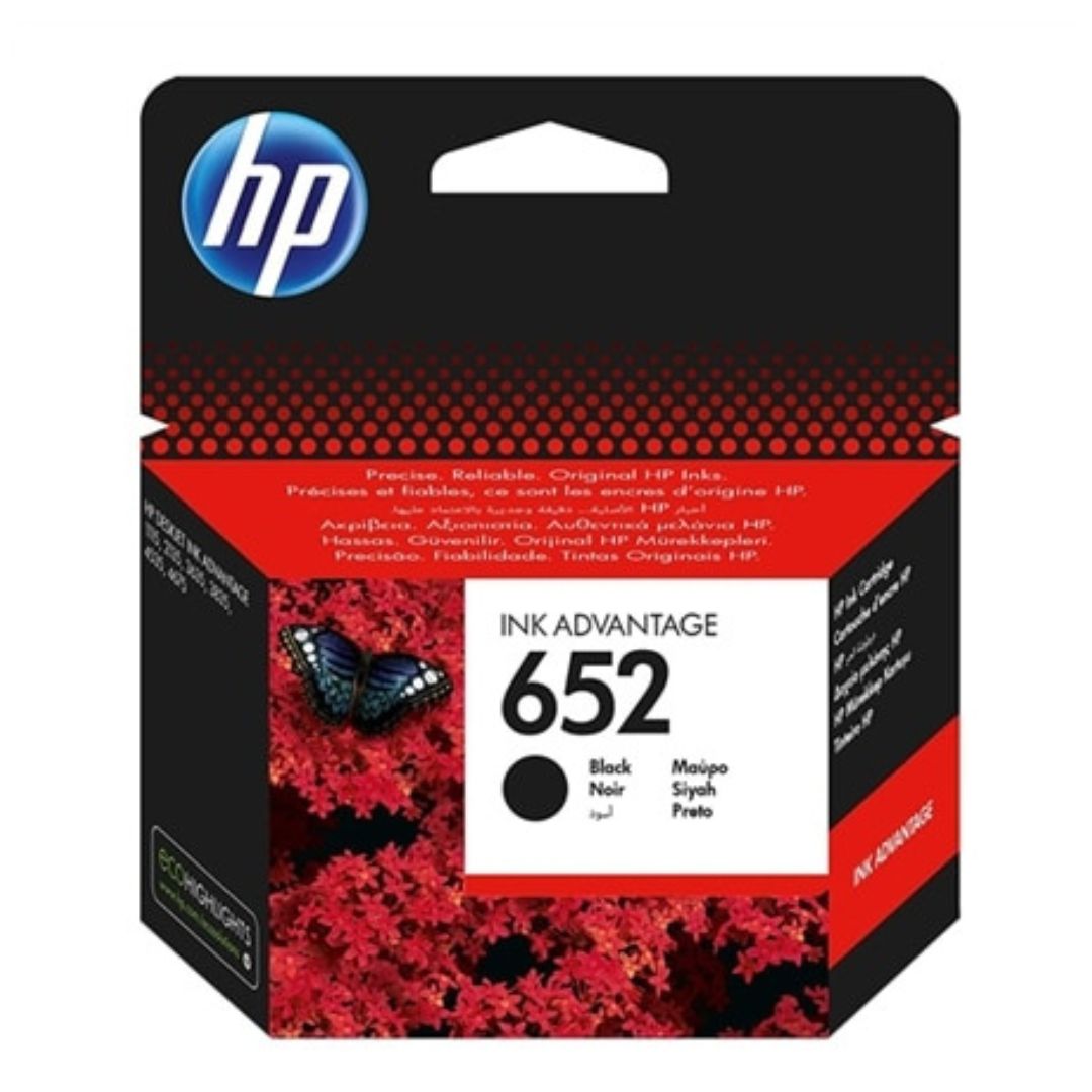 HP Ink Cartidge 652 - Black 360 Pages