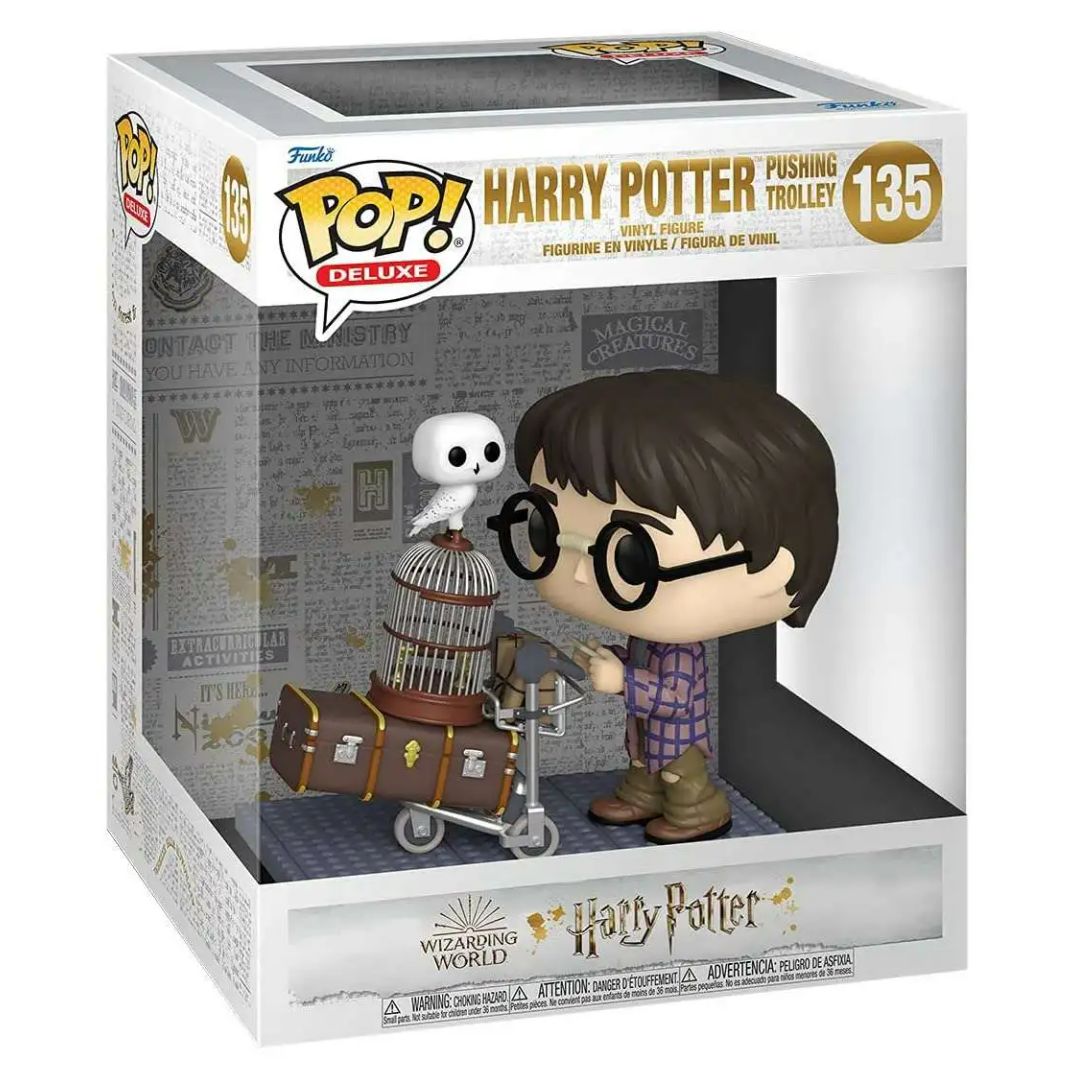 Funko Pop! 135 - Harry Potter Pushing Trolley - Deluxe Figure