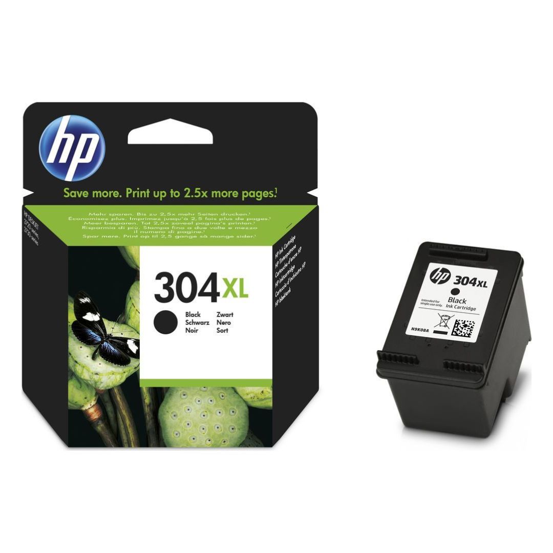 HP Ink Cartidge 304 XL - Black 300 Pages