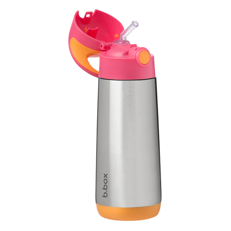 B.Box 500ml Insulated Drink Bottle - Strawberry Shake