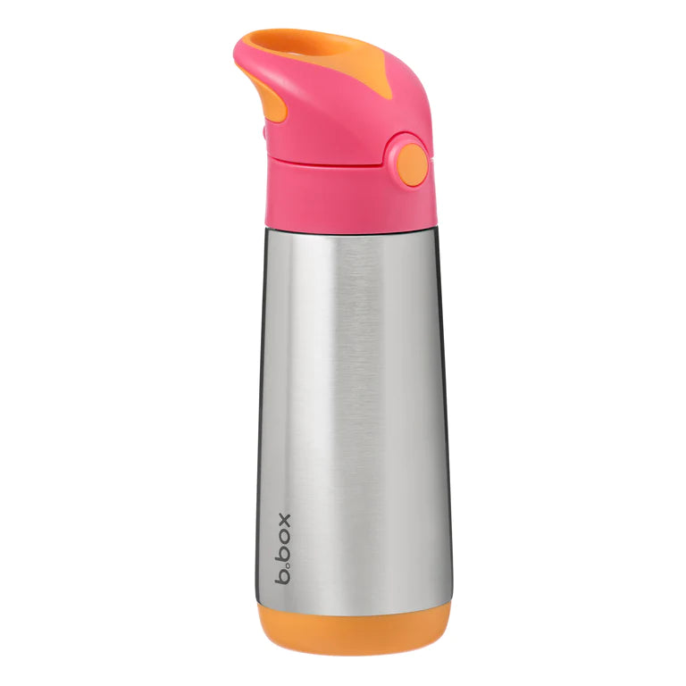 B.Box 500ml Insulated Drink Bottle - Strawberry Shake