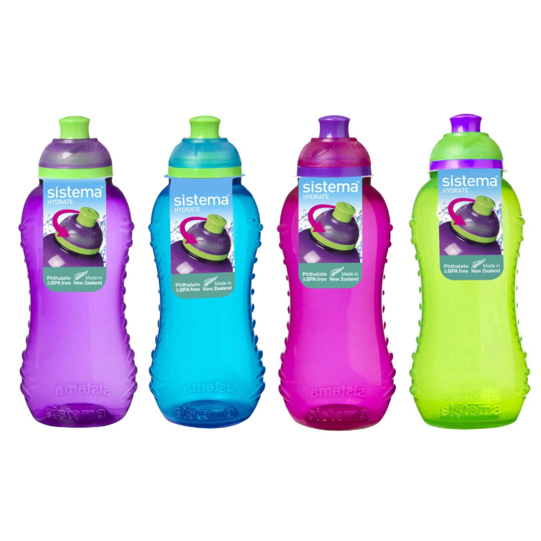 Sistema Squeeze Bottle 330ml - Various Colours - Purple