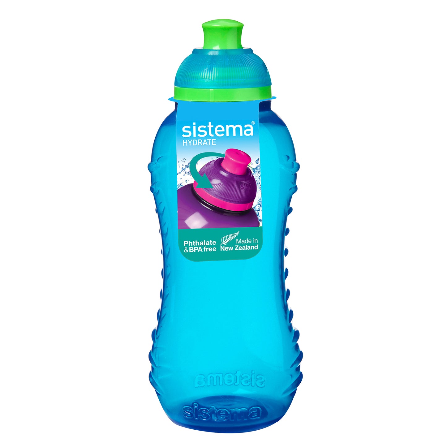 Sistema Squeeze Bottle 330ml - Various Colours - Purple