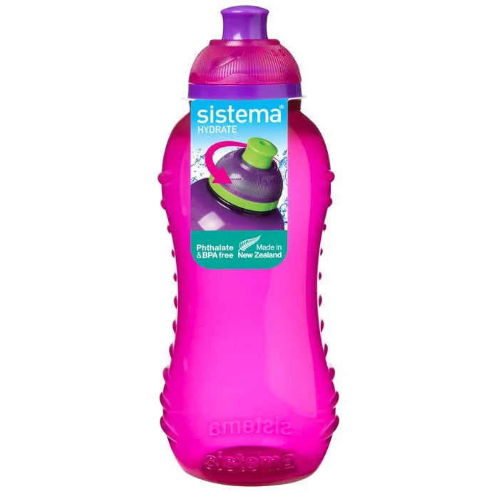 Sistema Squeeze Bottle 330ml - Various Colours - Purple