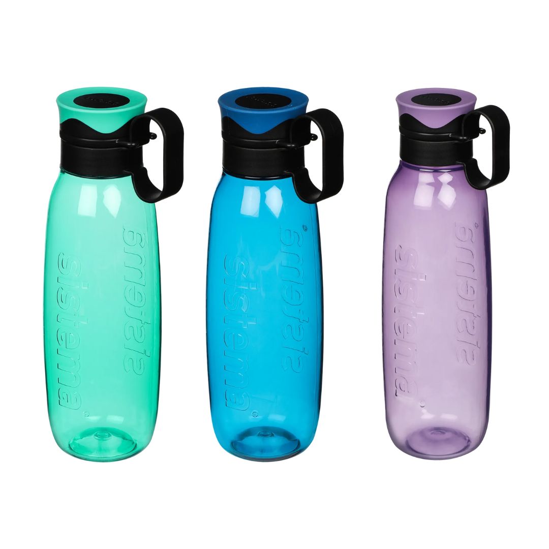 Sistema Traverse Bottle 850ml - Various Colours - Purple