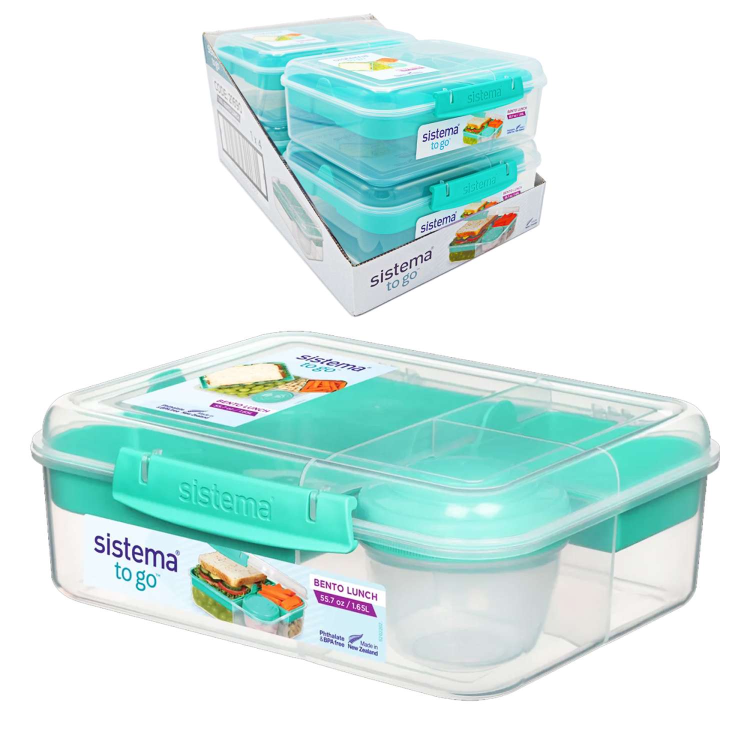 Sistema Bento Lunch Box to Go 1.65L