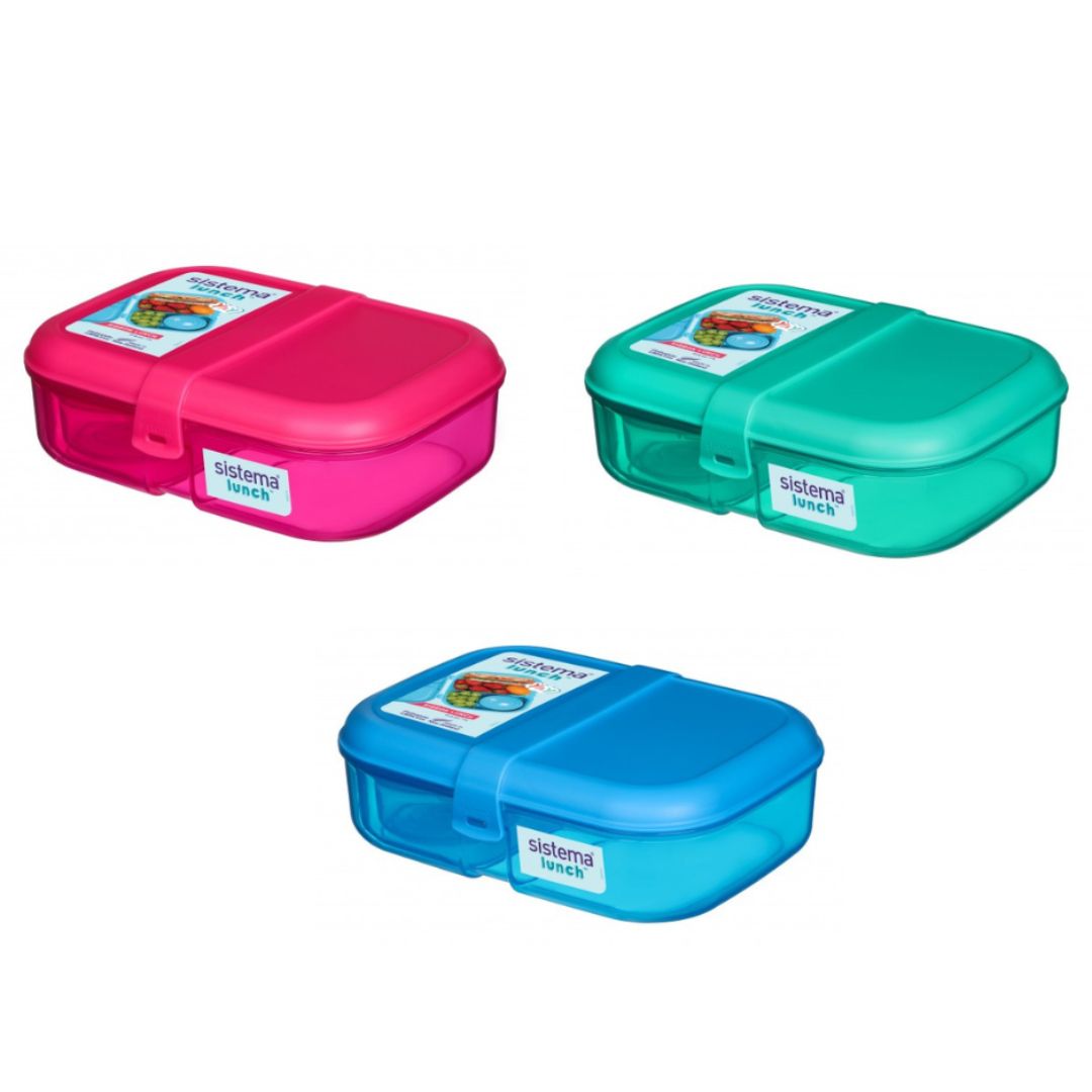 Sistema Ribbon Lunch Box 1.1L - Various Colours - Green