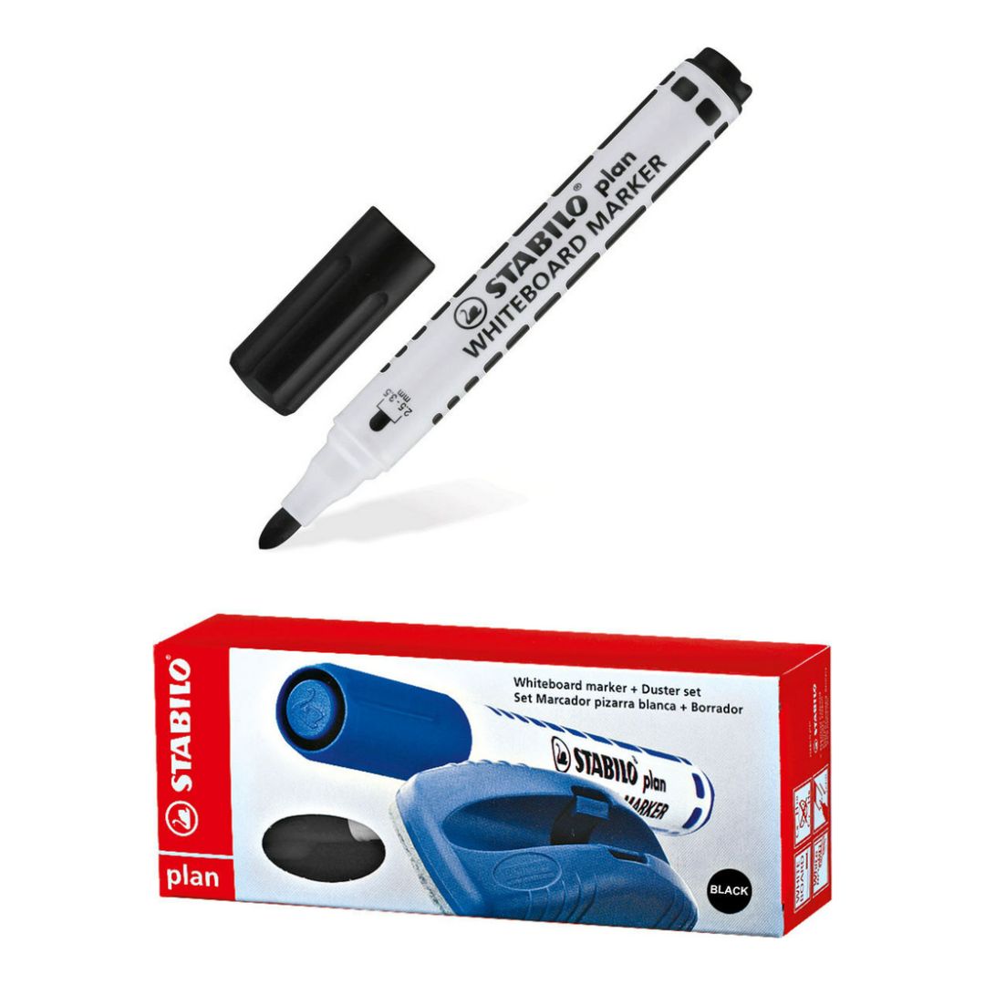 Stabilo Duster & Marker set - Blue