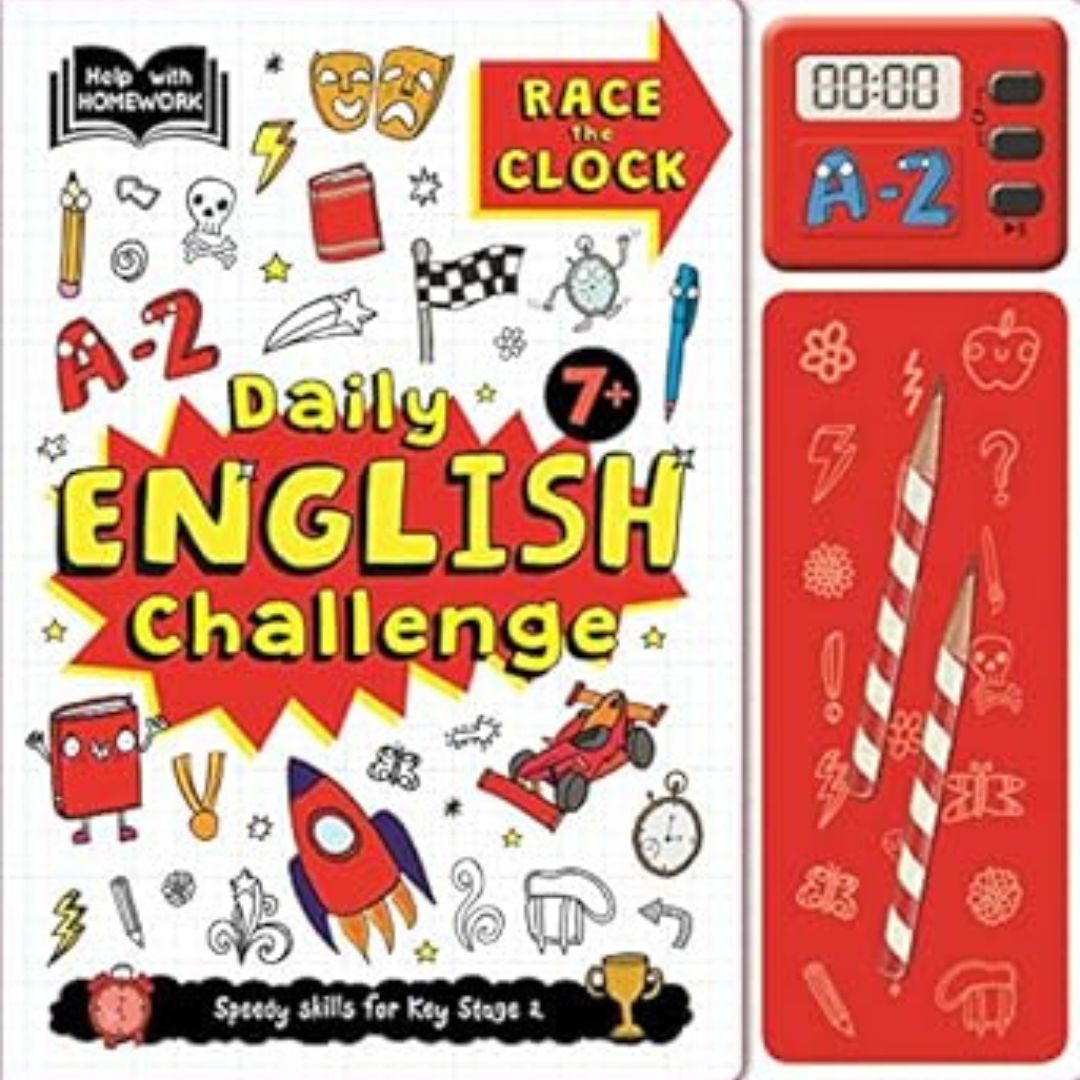 Daily English Challenge Race The Clock Activity Book