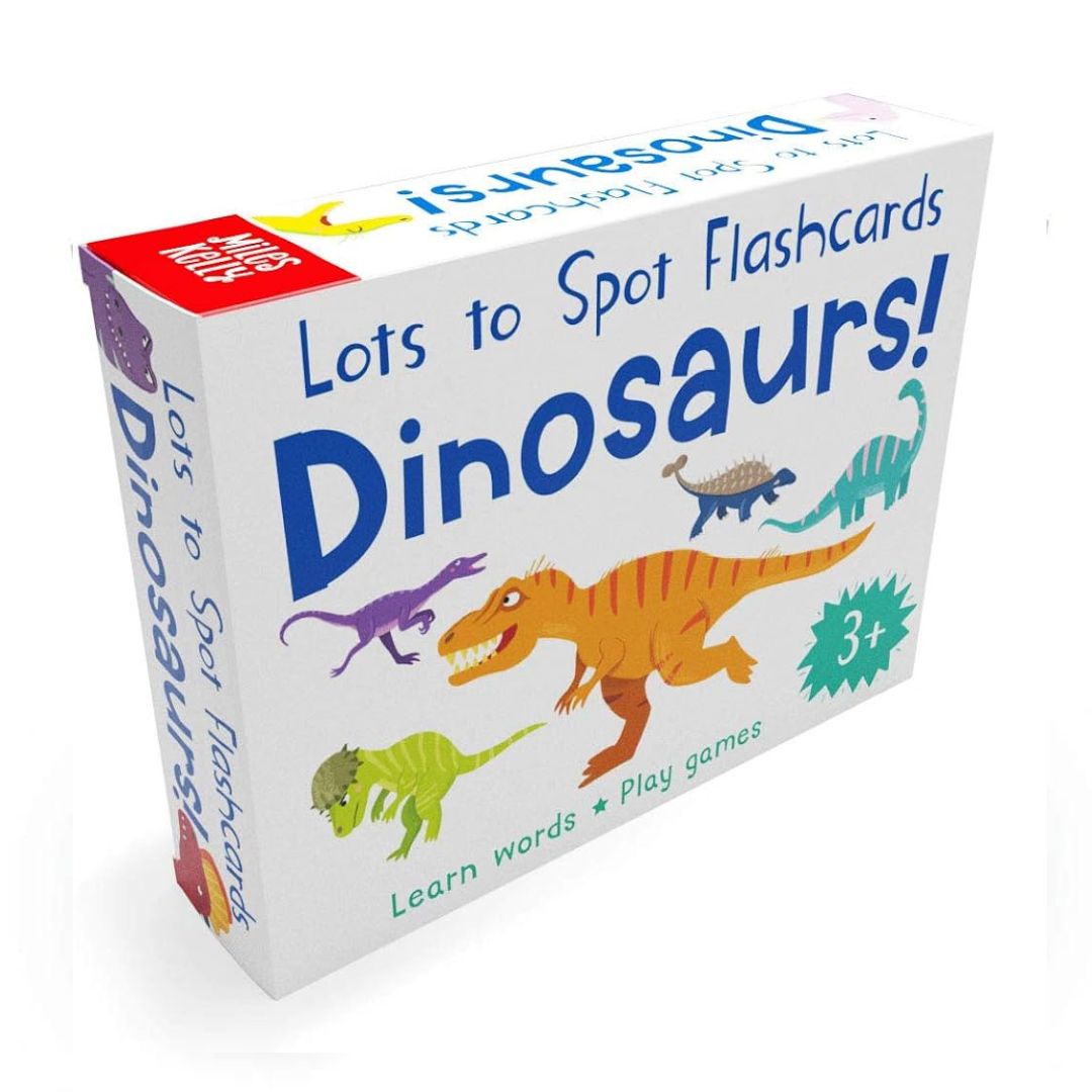 Lots To Spot Flashcards; Dinosaurs