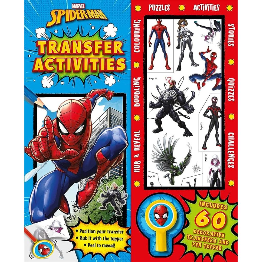 Transfer Activities - Marvel Spiderman