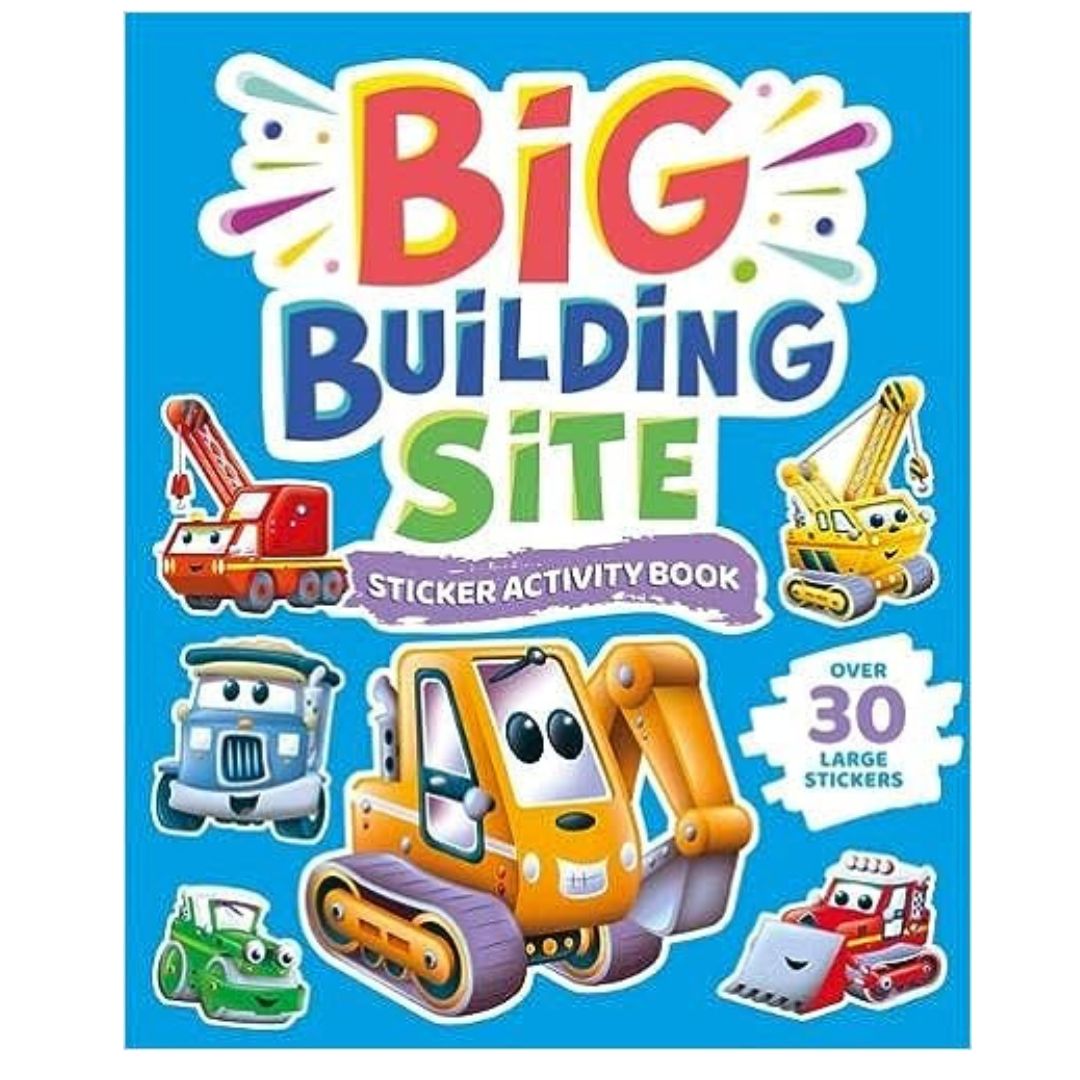 Big Building Site Sticker Activity Book