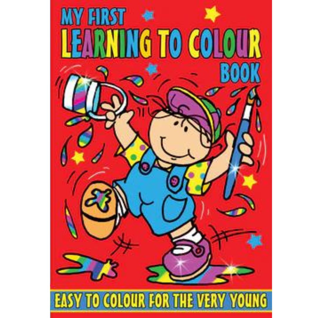 My First Learning To Colour Book