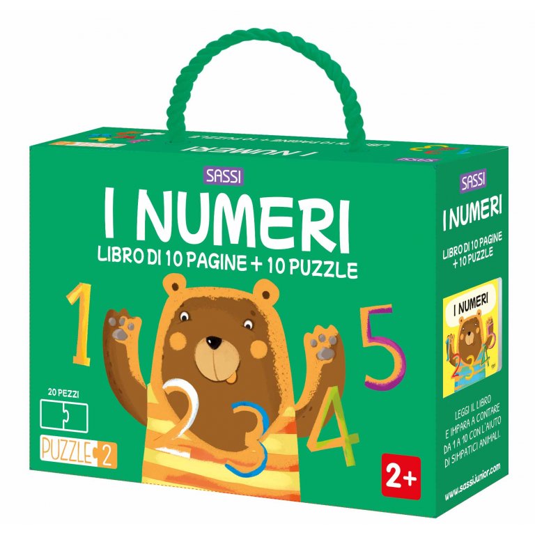 Sassi - Puzzle & Book - Numbers