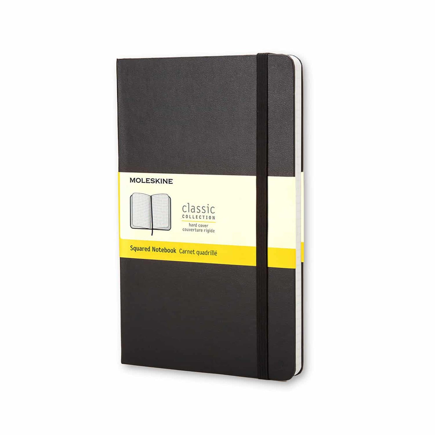 Moleskine Pocket Squared Notebook - Hard Cover, Black