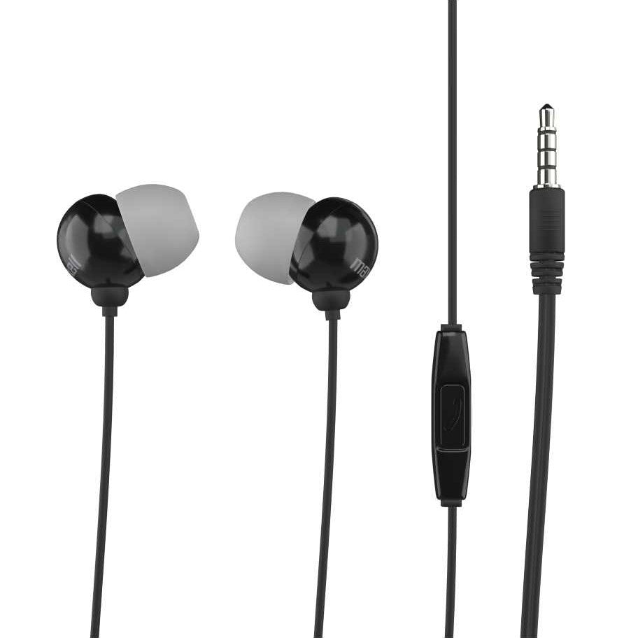 Maxell Plugz + mic Earphone (various colours) - Black