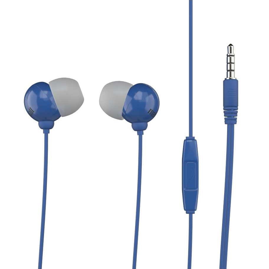 Maxell Plugz + mic Earphone (various colours) - Blue