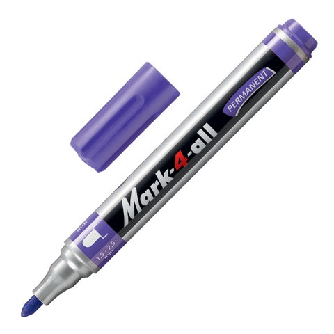 Stabilo Write-4-All Permanent Markers - Purple