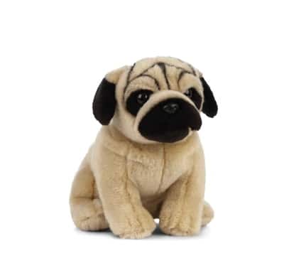 Living Nature: Pug (Height 19cm)