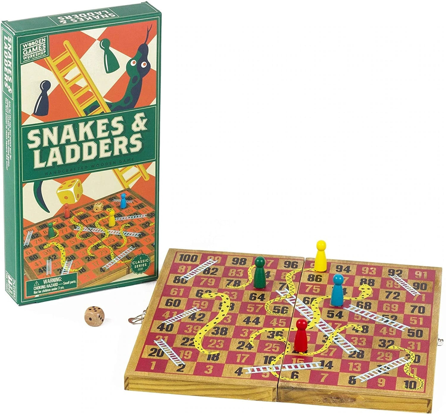 Wooden Snakes &amp; Ladders