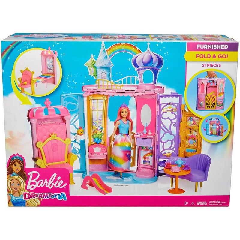 Barbie Dreamtopia Portable Castle Doll house