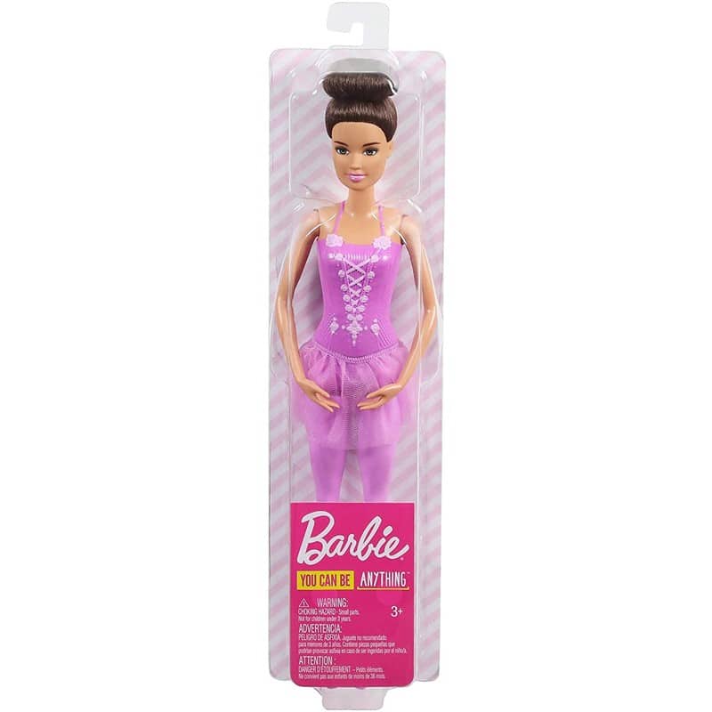 Barbie Ballerina Doll with Sculpted Tow Shoes (Styles May Vary)