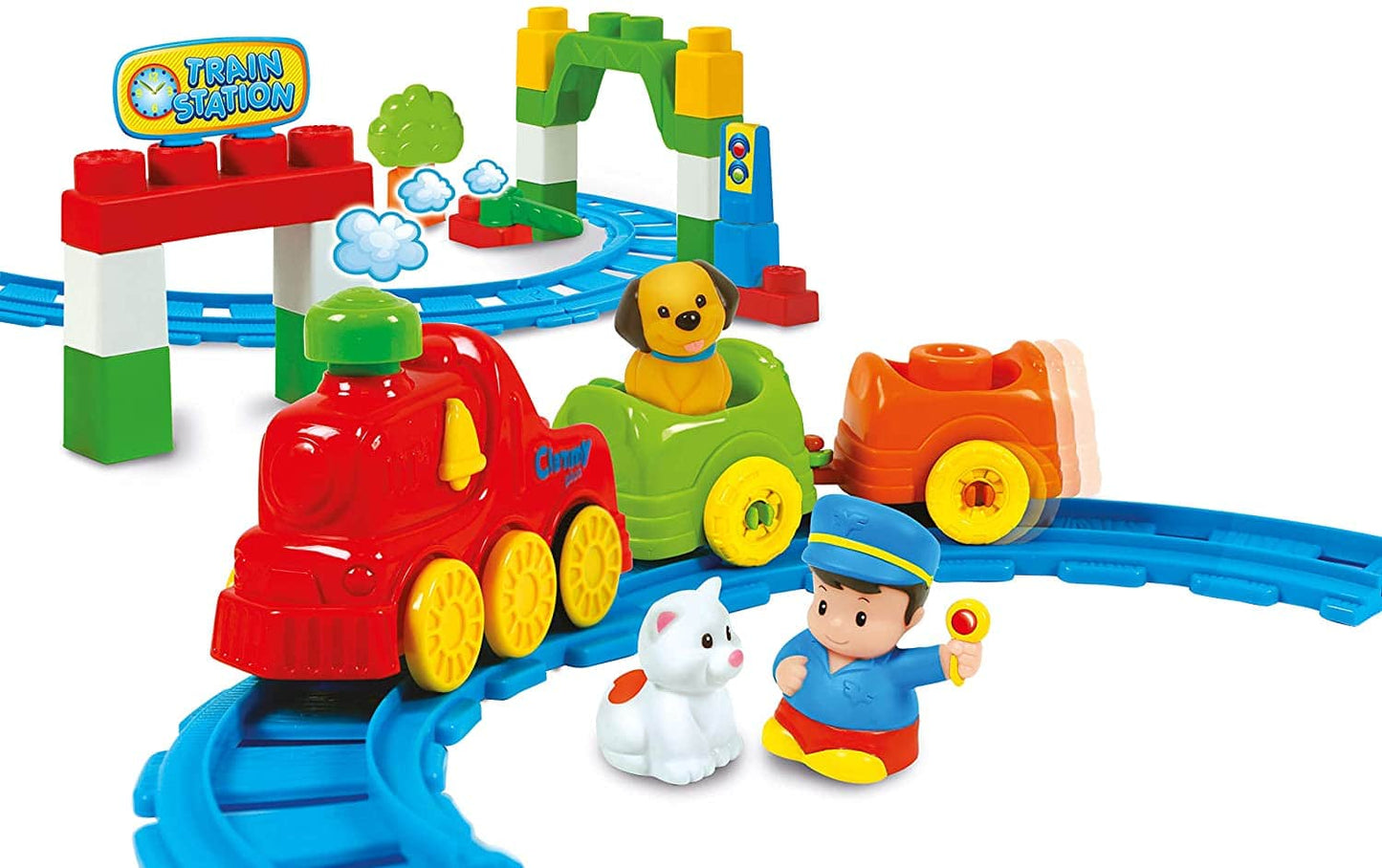 Clemmy Plus - Train Station Play Set