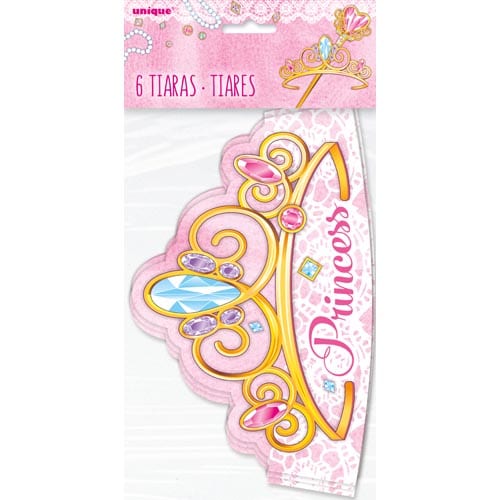 Unique Cardboard Princess Tiaras x6