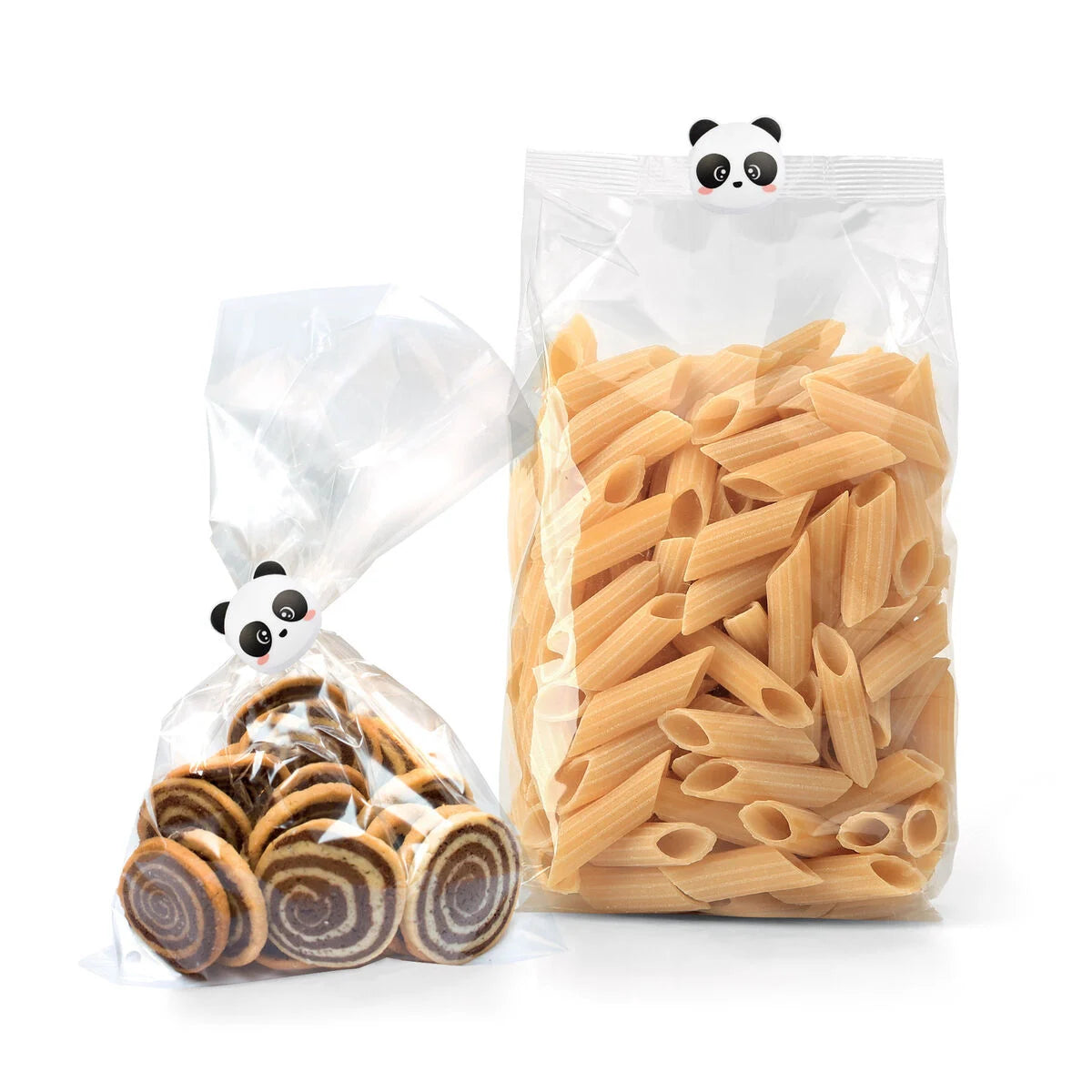 Panda Set of Bag Clips