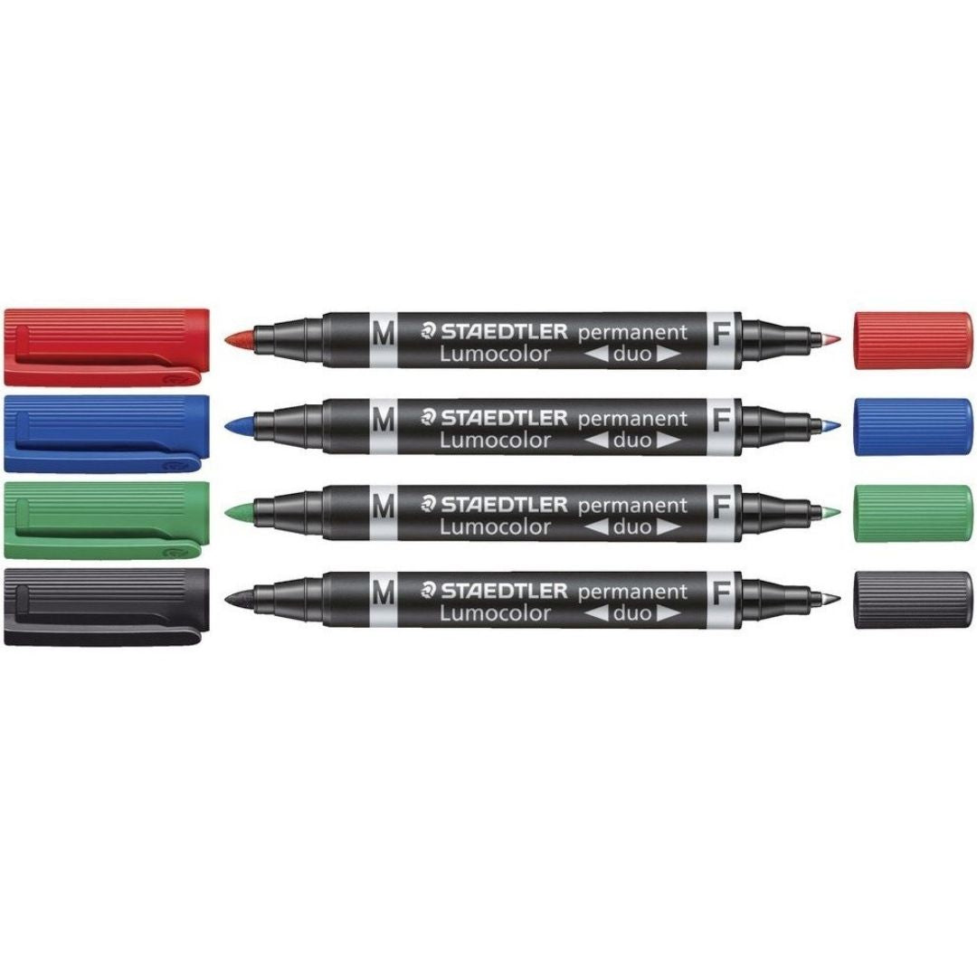 Staedtler Lumocolor Permanent Duo x1pc - Black