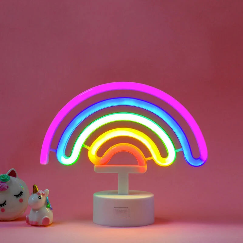Neon Effect Led Lamp - Rainbow