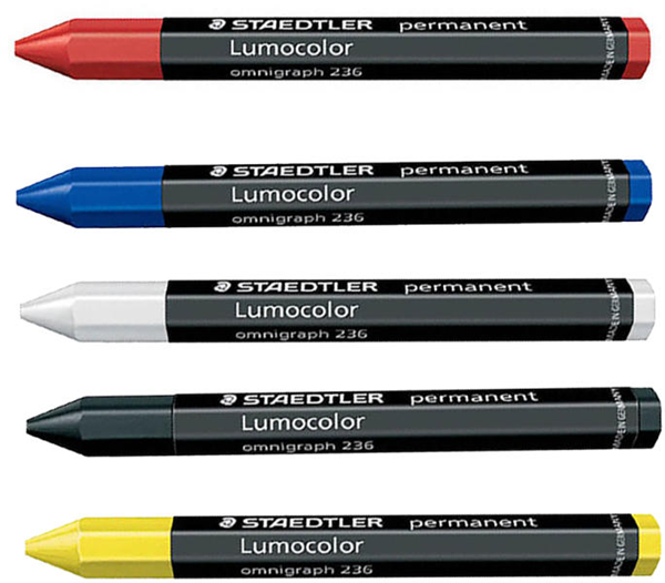 Staedtler Waterproof Universal Permanent Crayon x1pc - Blue