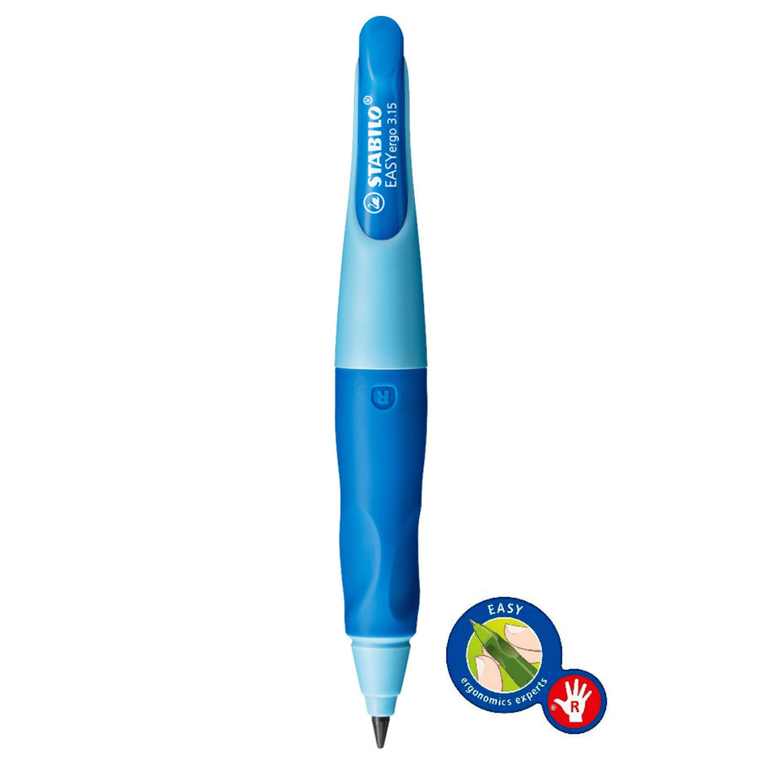 Stabilo Easy Ergo Mechanical Pencil - Blue/Right Handed