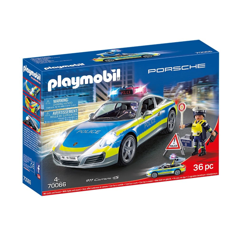 Playmobil Porsche 911 Carrera 4S Police