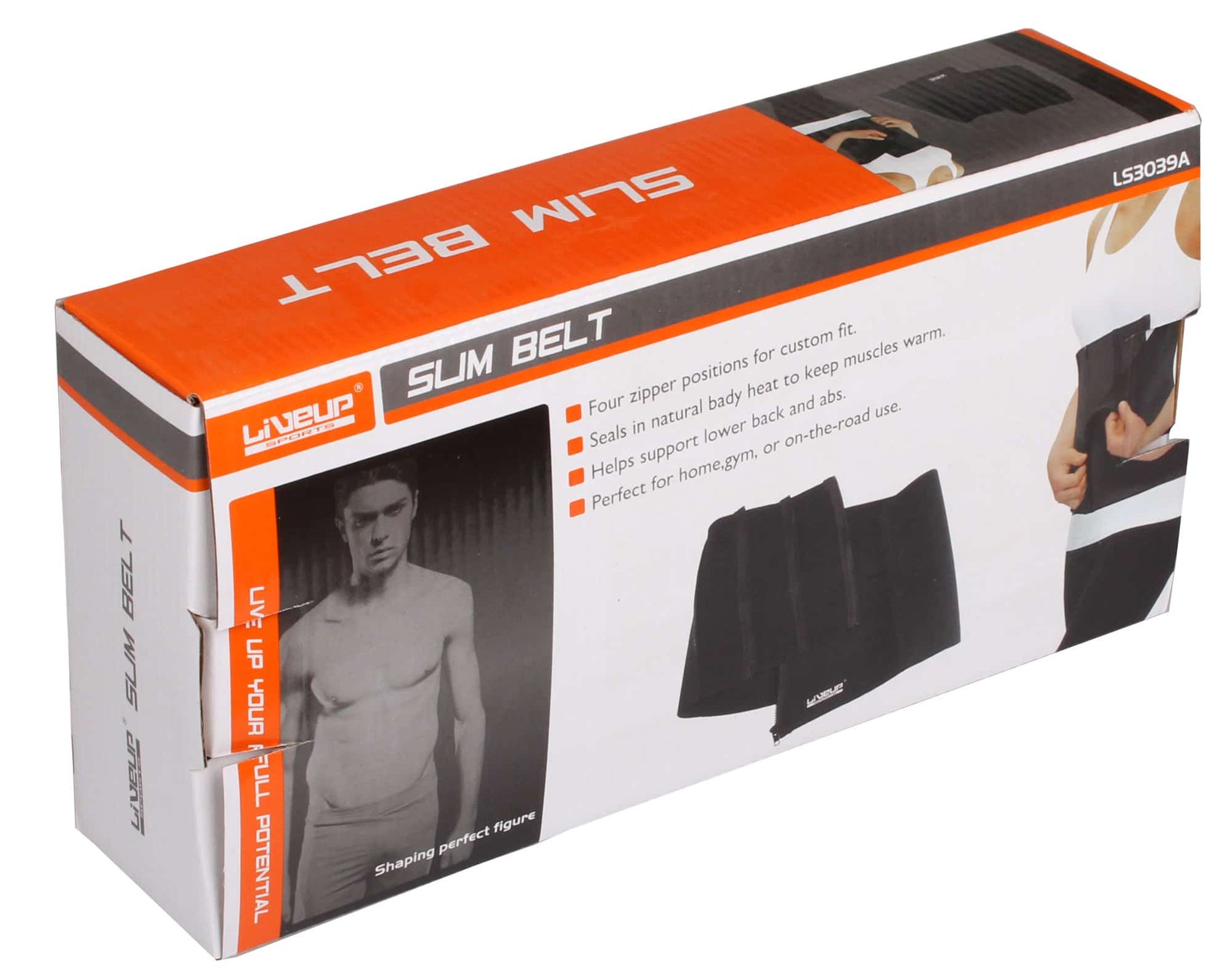 Slim Belt with Zipper