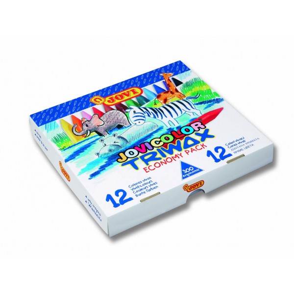 Jovi Triwax School Pack - 300 Assorted Colours