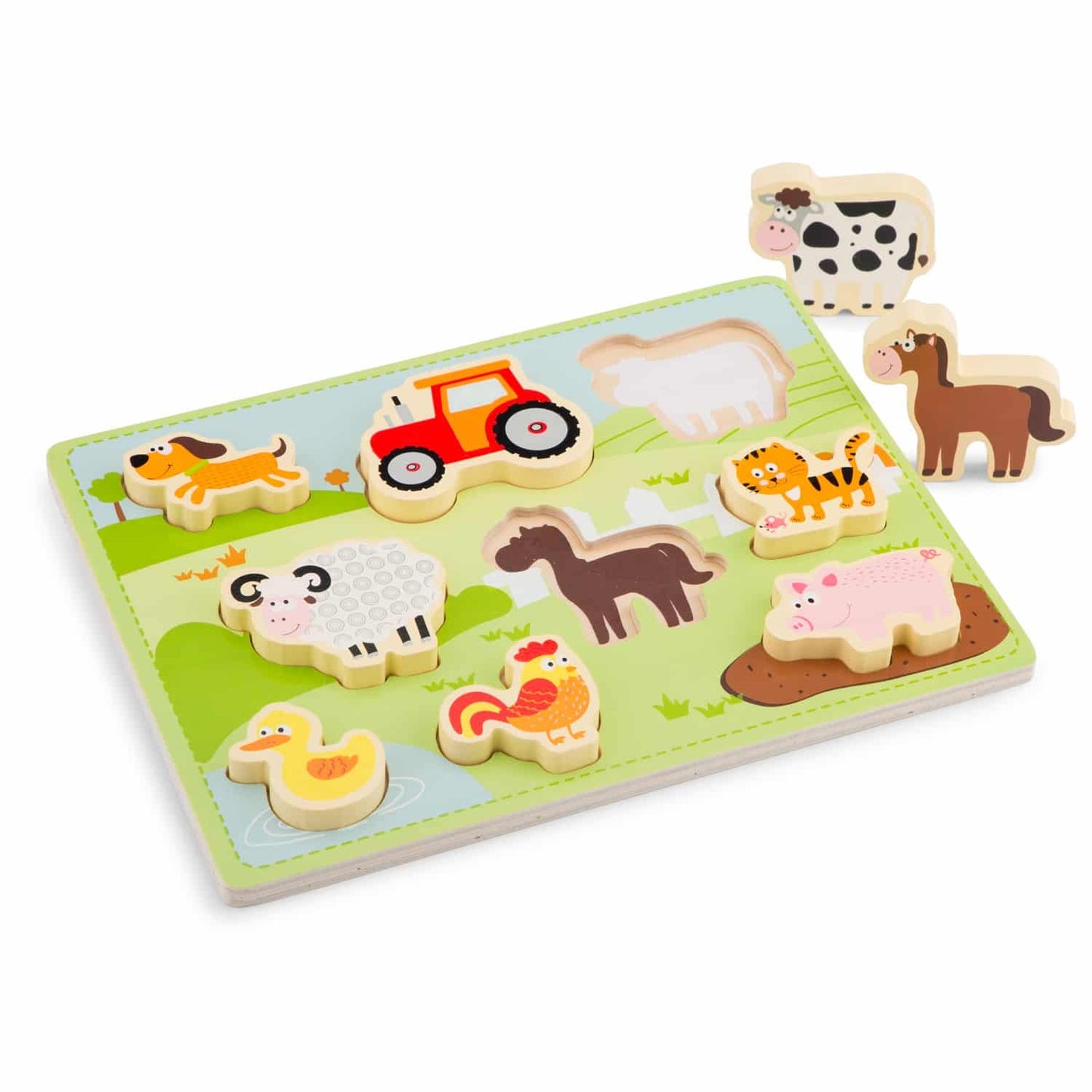 Wooden Chunky Farm Puzzle