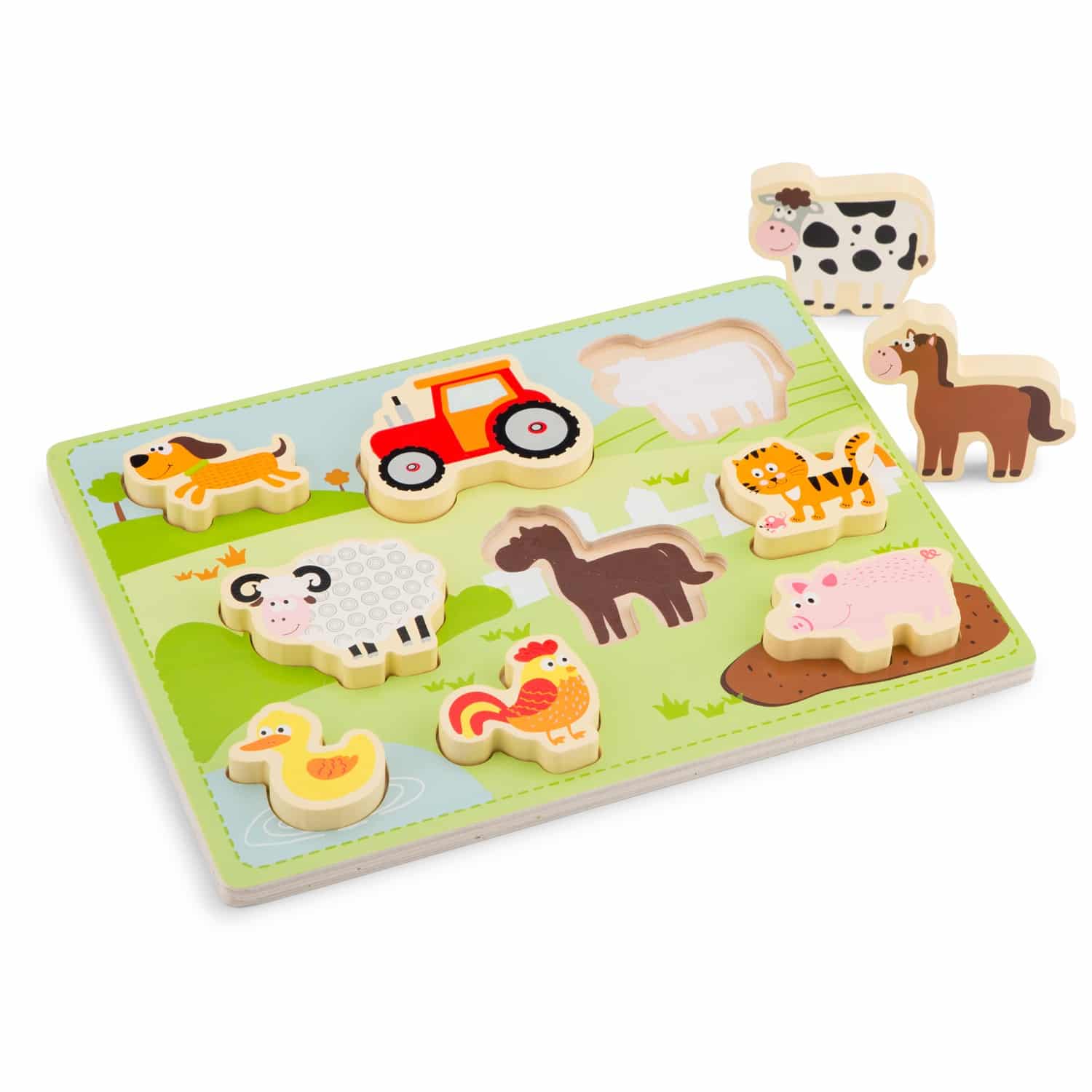 Wooden Chunky Farm Puzzle