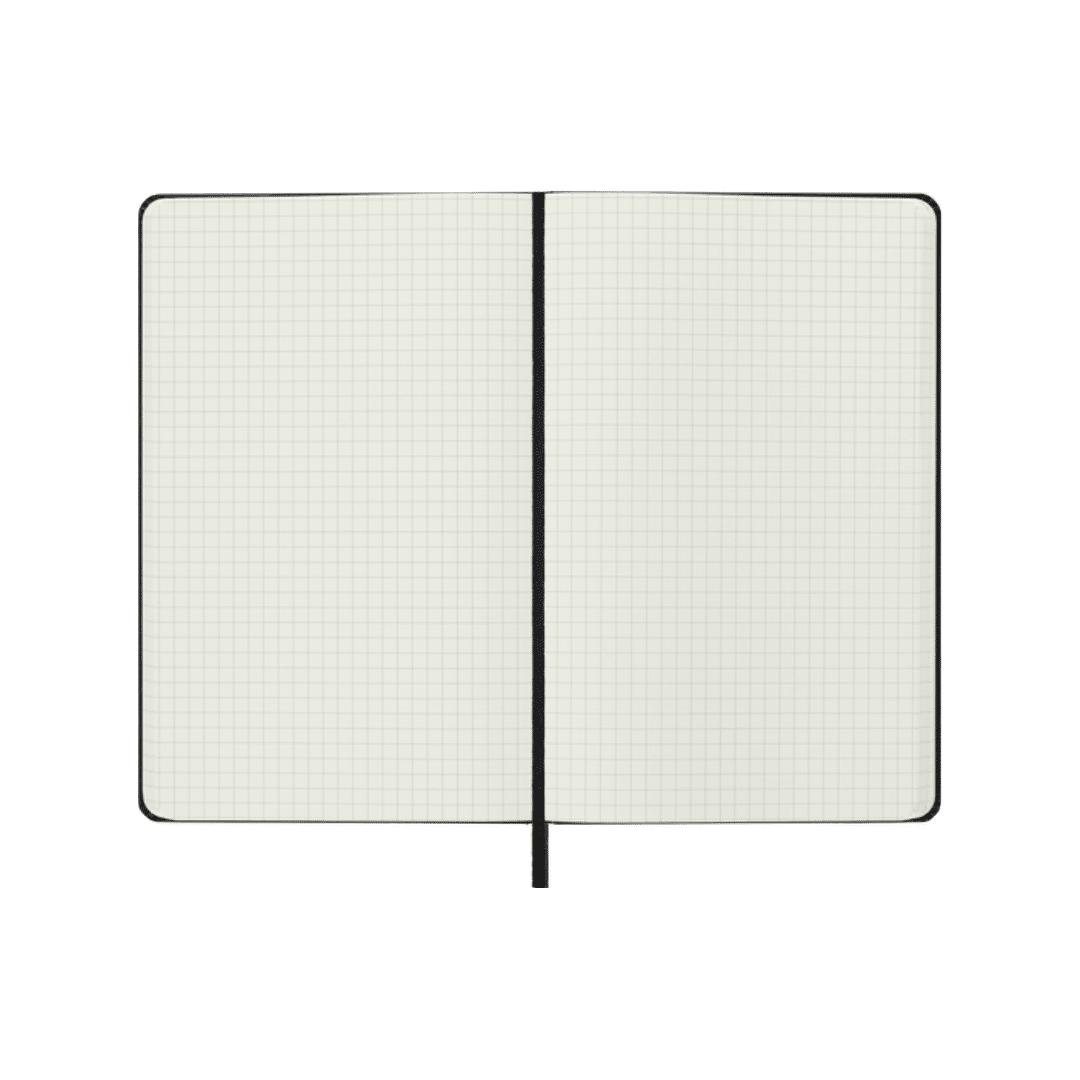 Moleskine Pocket Squared Notebook - Hard Cover, Black