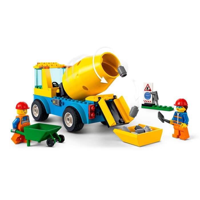 Lego 60325 Cement Mixer Truck